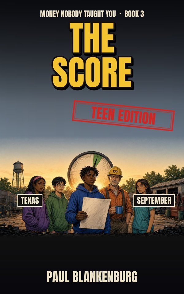 Book 3 cover: The Score