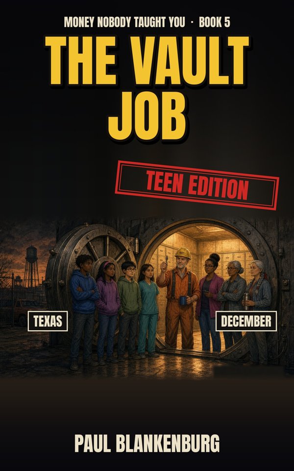 Book 5 cover: The Vault Job