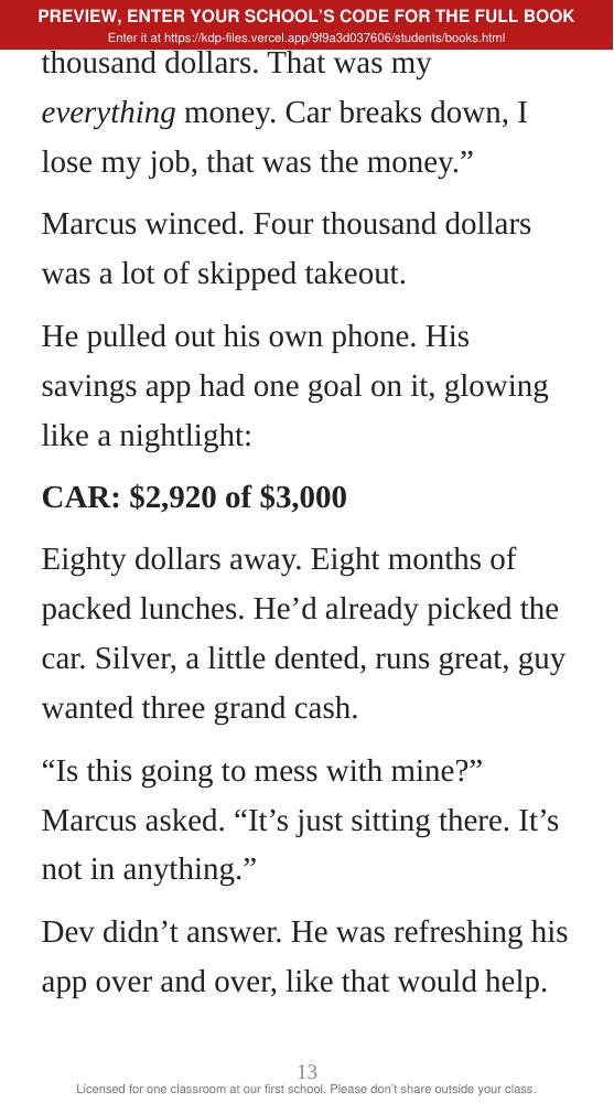 Book 1: The Yen Heist (preview: first 2 chapters), page 13