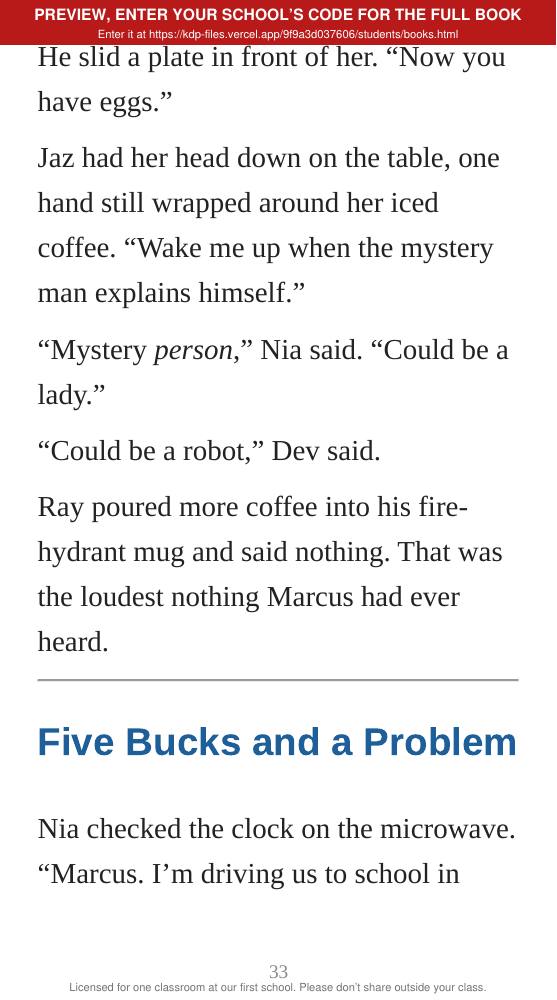 Book 1: The Yen Heist (preview: first 2 chapters), page 33