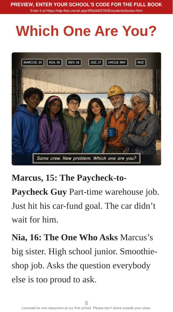 Book 2: The Shrinking Paycheck (preview: first 2 chapters), page 8