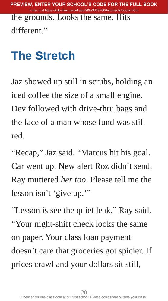 Book 2: The Shrinking Paycheck (preview: first 2 chapters), page 20