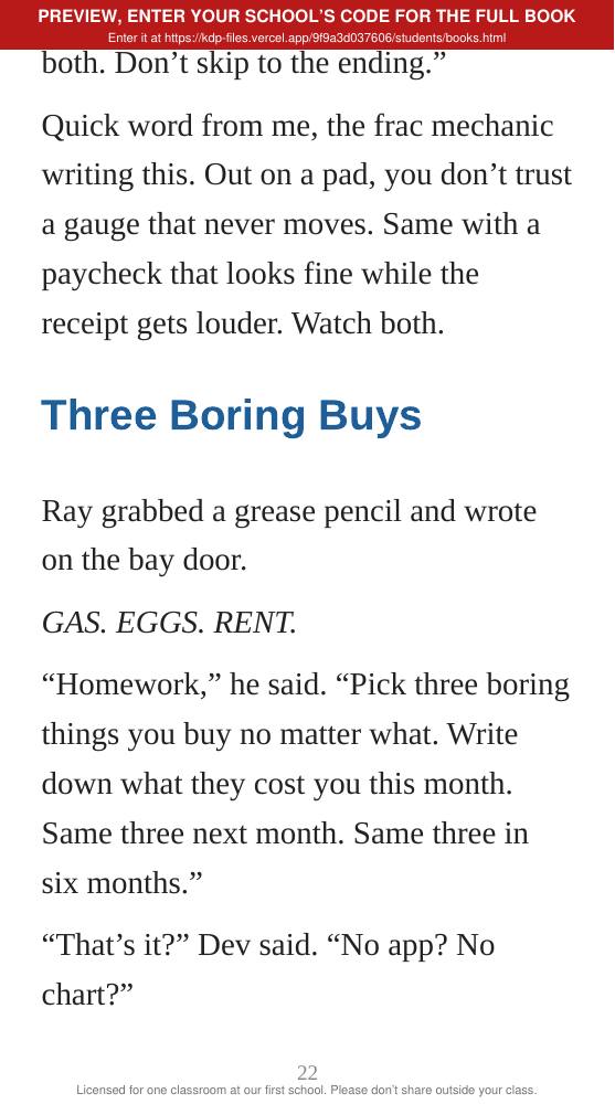 Book 2: The Shrinking Paycheck (preview: first 2 chapters), page 22