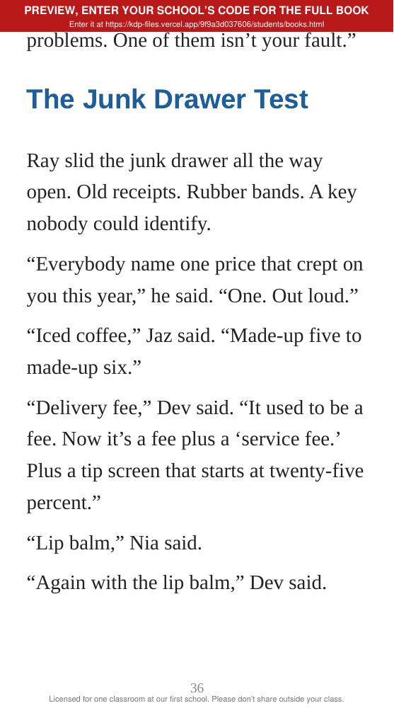 Book 2: The Shrinking Paycheck (preview: first 2 chapters), page 36