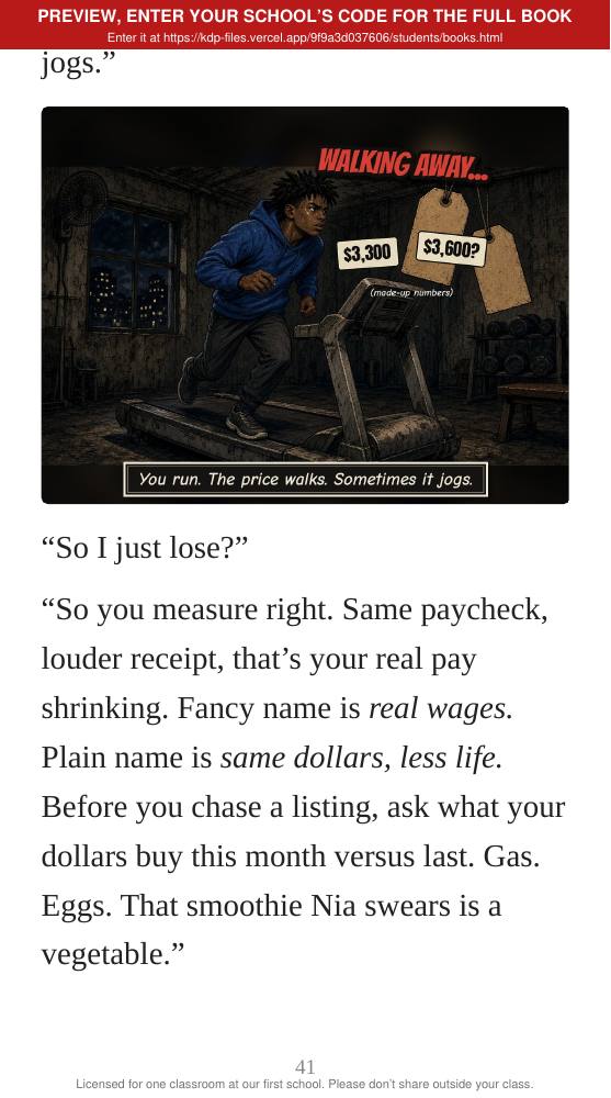 Book 2: The Shrinking Paycheck (preview: first 2 chapters), page 41