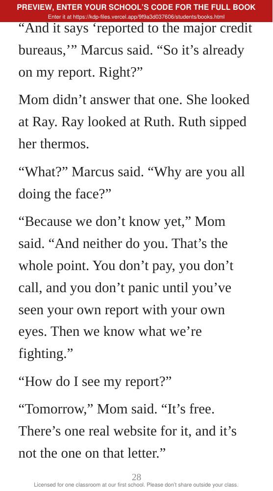 Book 3: The Score (preview: first 2 chapters), page 28