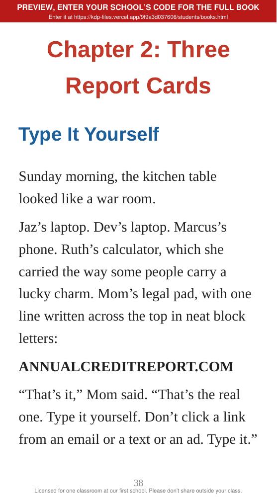 Book 3: The Score (preview: first 2 chapters), page 38