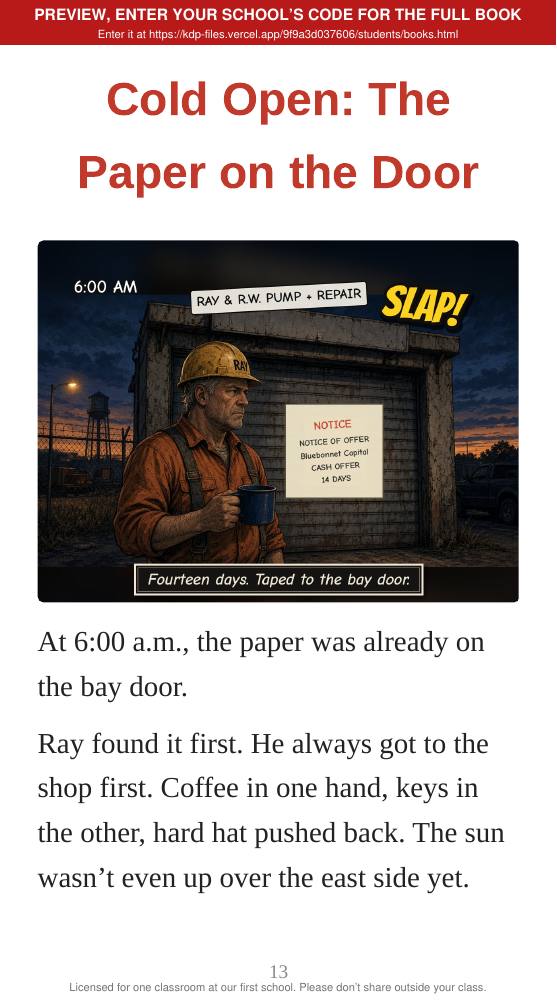Book 4: The Fed Call (preview: first 2 chapters), page 13