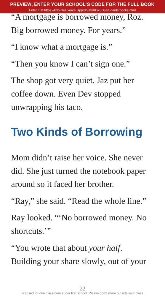Book 4: The Fed Call (preview: first 2 chapters), page 22