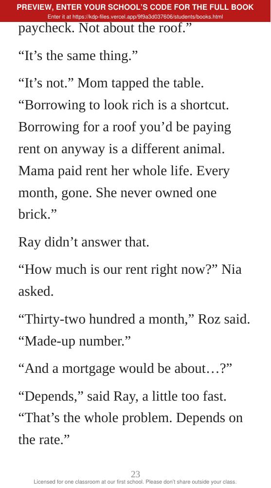 Book 4: The Fed Call (preview: first 2 chapters), page 23