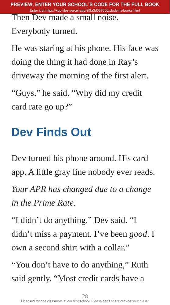 Book 4: The Fed Call (preview: first 2 chapters), page 28