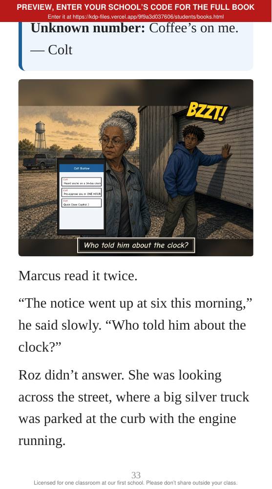 Book 4: The Fed Call (preview: first 2 chapters), page 33