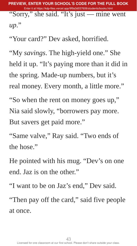 Book 4: The Fed Call (preview: first 2 chapters), page 43