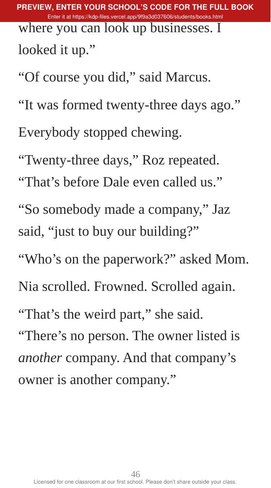 Book 4: The Fed Call (preview: first 2 chapters), page 46