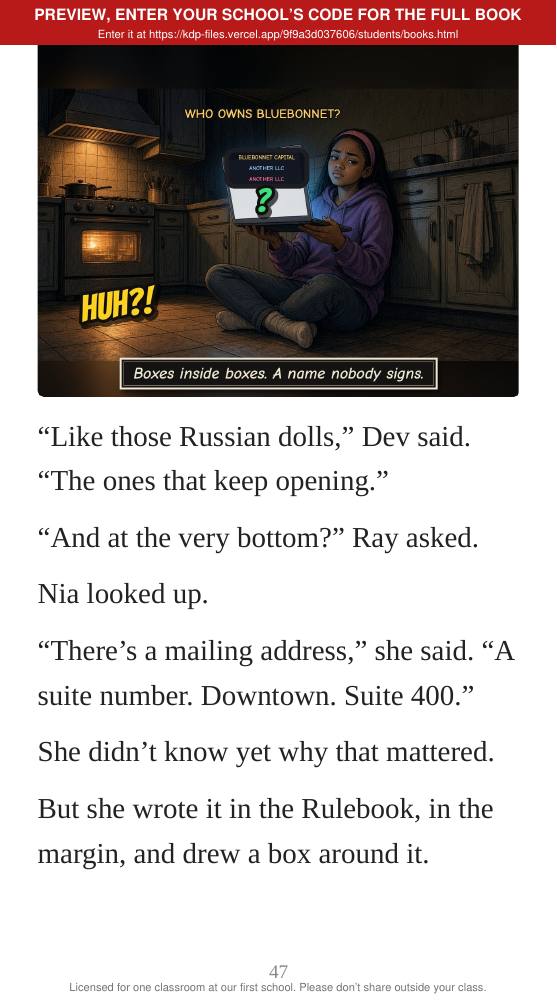 Book 4: The Fed Call (preview: first 2 chapters), page 47