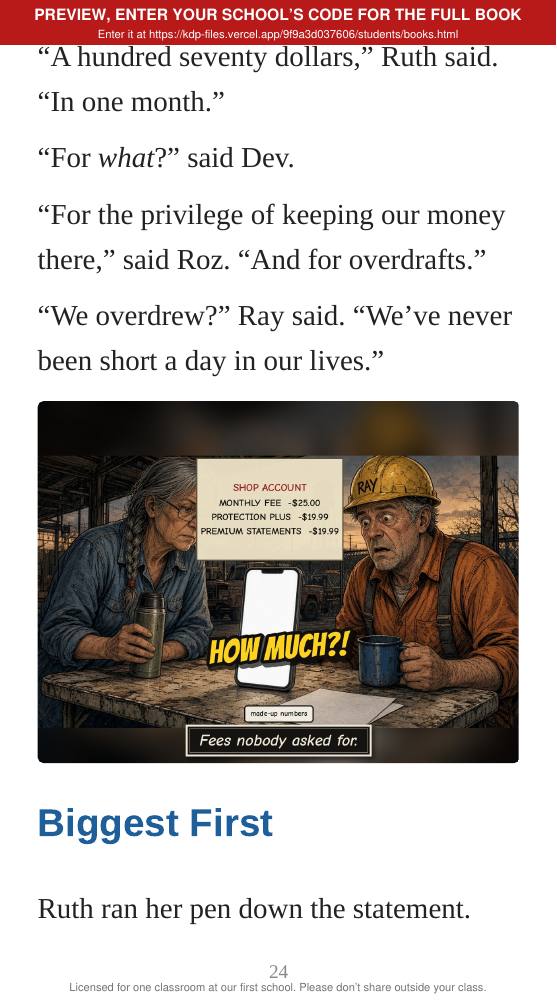 Book 5: The Vault Job (preview: first 2 chapters), page 24