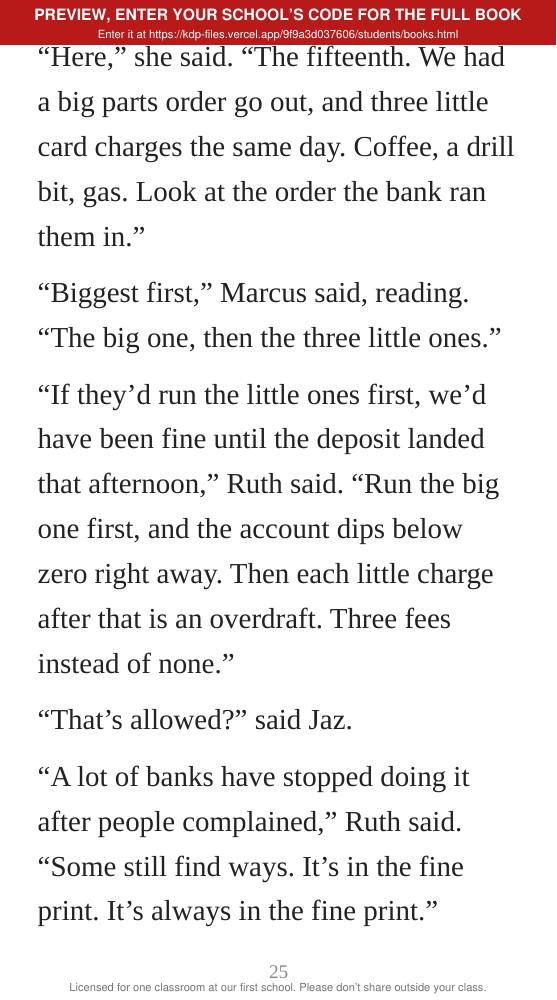 Book 5: The Vault Job (preview: first 2 chapters), page 25