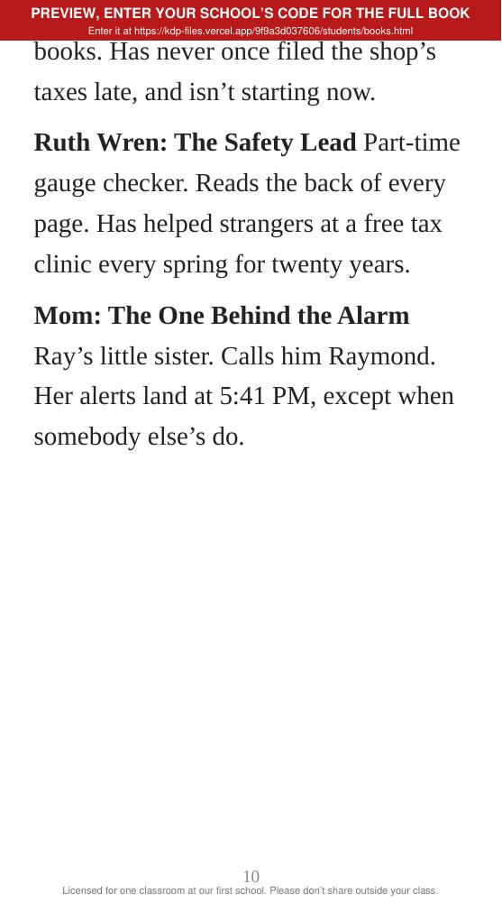 Book 6: The Cut (preview: first 2 chapters), page 10