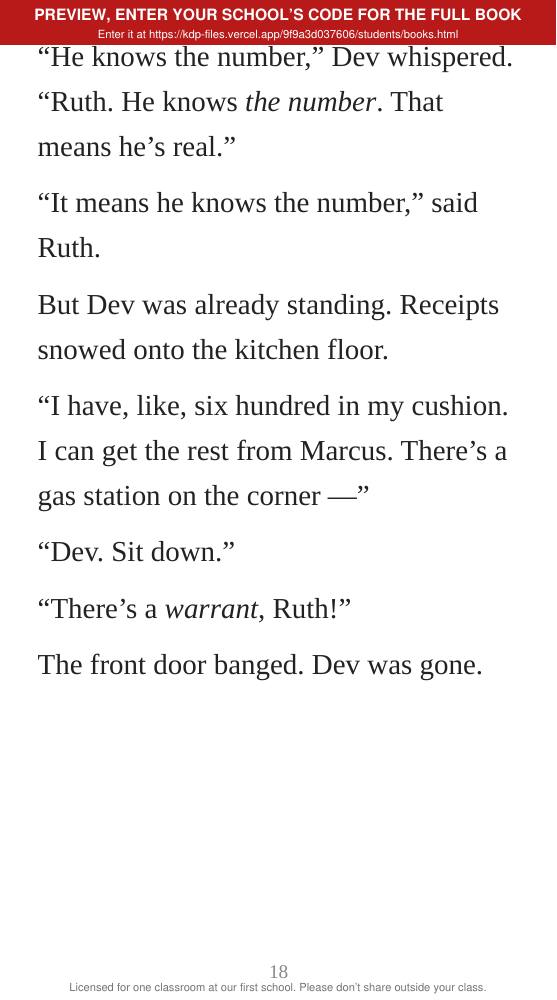 Book 6: The Cut (preview: first 2 chapters), page 18
