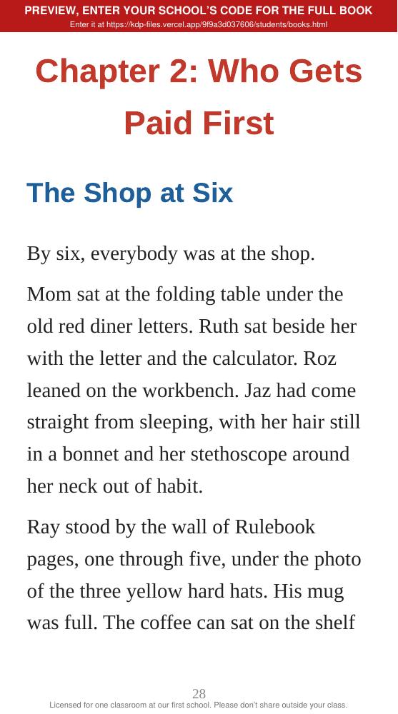 Book 6: The Cut (preview: first 2 chapters), page 28
