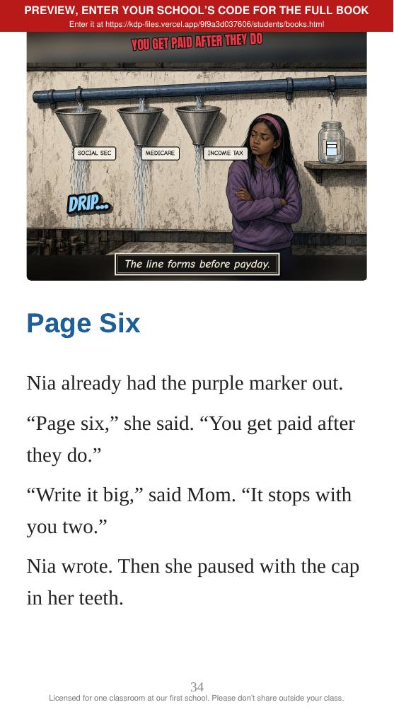 Book 6: The Cut (preview: first 2 chapters), page 34