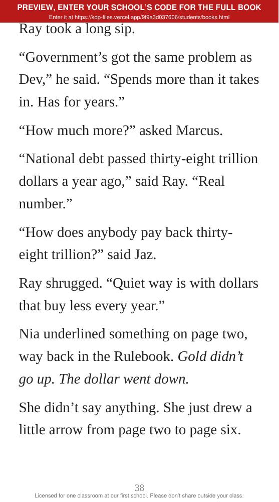 Book 6: The Cut (preview: first 2 chapters), page 38