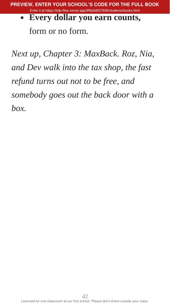 Book 6: The Cut (preview: first 2 chapters), page 42