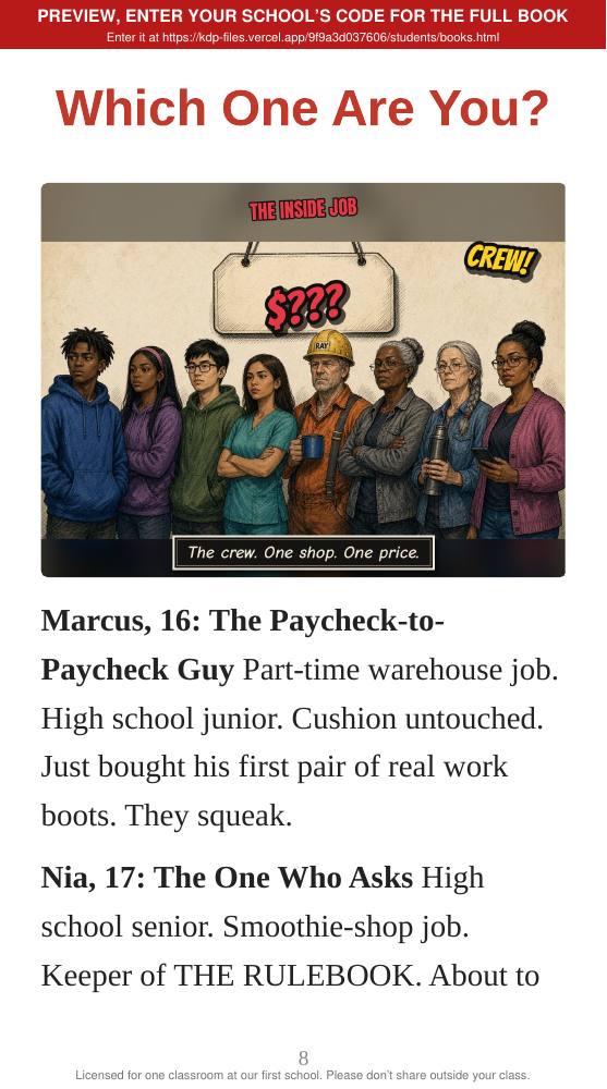 Book 7: The Inside Job (preview: first 2 chapters), page 8