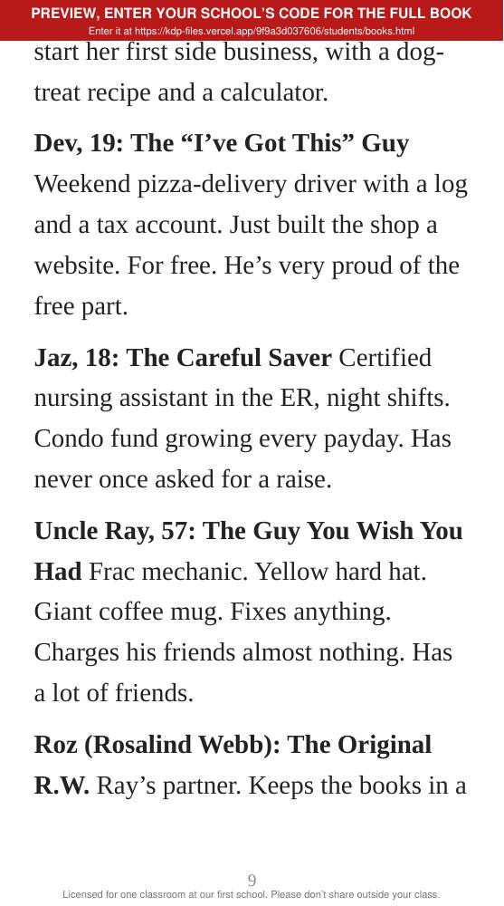 Book 7: The Inside Job (preview: first 2 chapters), page 9