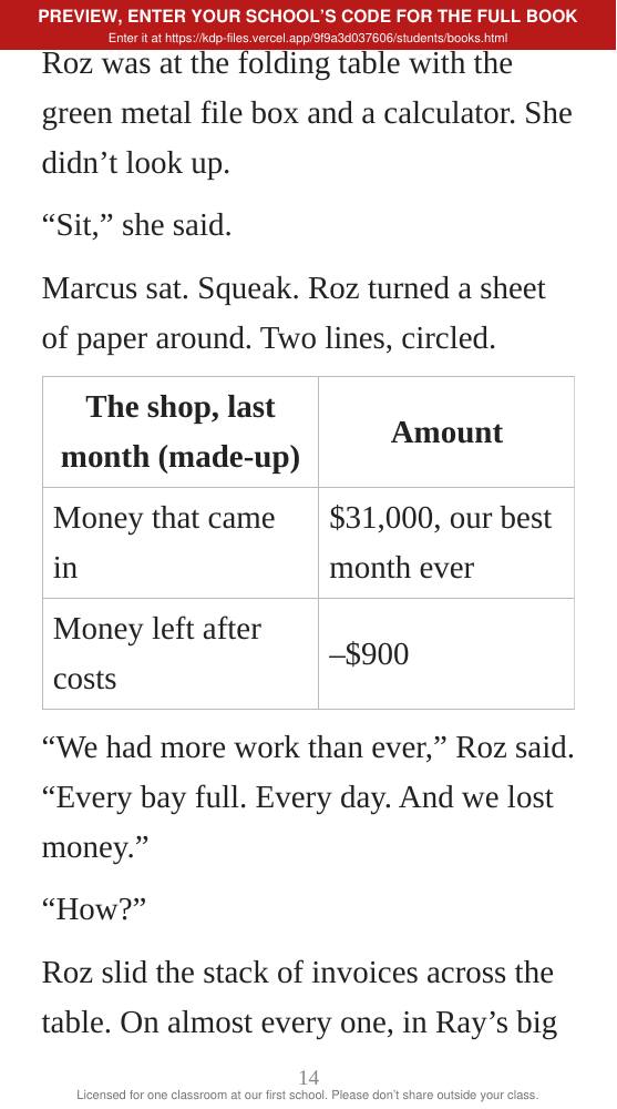 Book 7: The Inside Job (preview: first 2 chapters), page 14