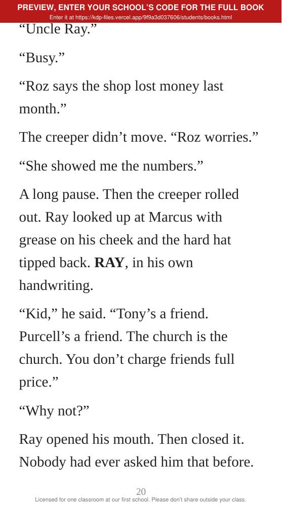 Book 7: The Inside Job (preview: first 2 chapters), page 20