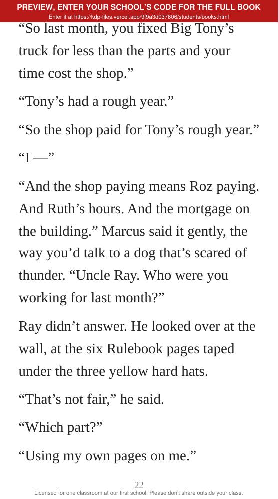 Book 7: The Inside Job (preview: first 2 chapters), page 22