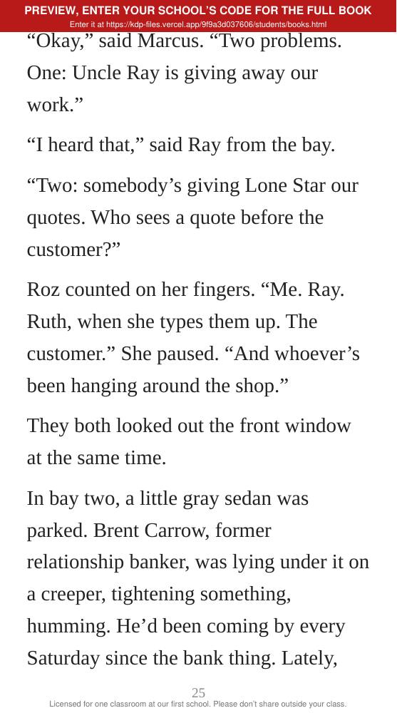 Book 7: The Inside Job (preview: first 2 chapters), page 25