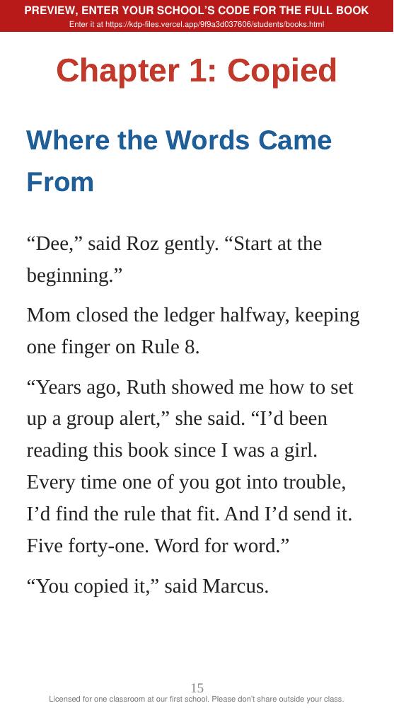 Book 8: The Hole (preview: first 2 chapters), page 15