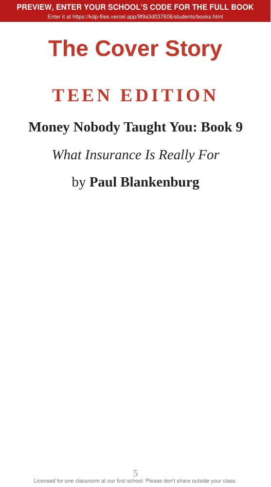 Book 9: Cover Story (preview: first 2 chapters), page 5