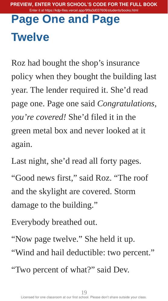 Book 9: Cover Story (preview: first 2 chapters), page 19