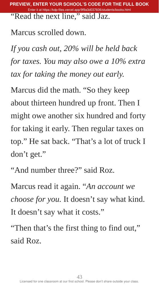 Book 10: The Long Game (preview: first 2 chapters), page 43