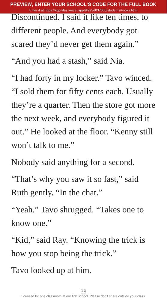Book 11: The Floor (preview: first 2 chapters), page 38