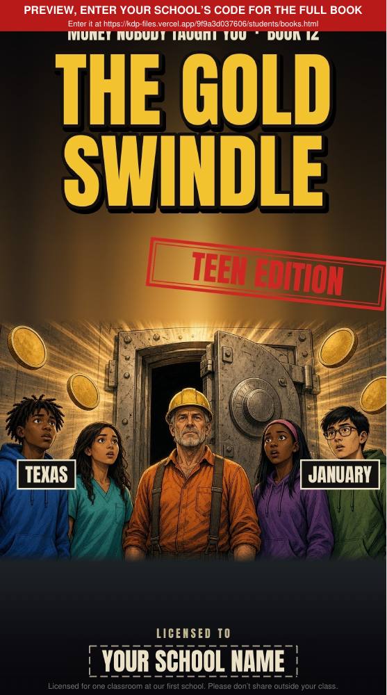 Book 12: The Gold Swindle (preview: first 2 chapters), page 1