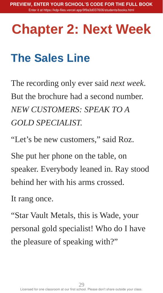 Book 12: The Gold Swindle (preview: first 2 chapters), page 29