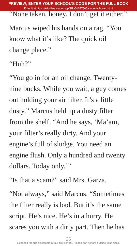 Book 12: The Gold Swindle (preview: first 2 chapters), page 35