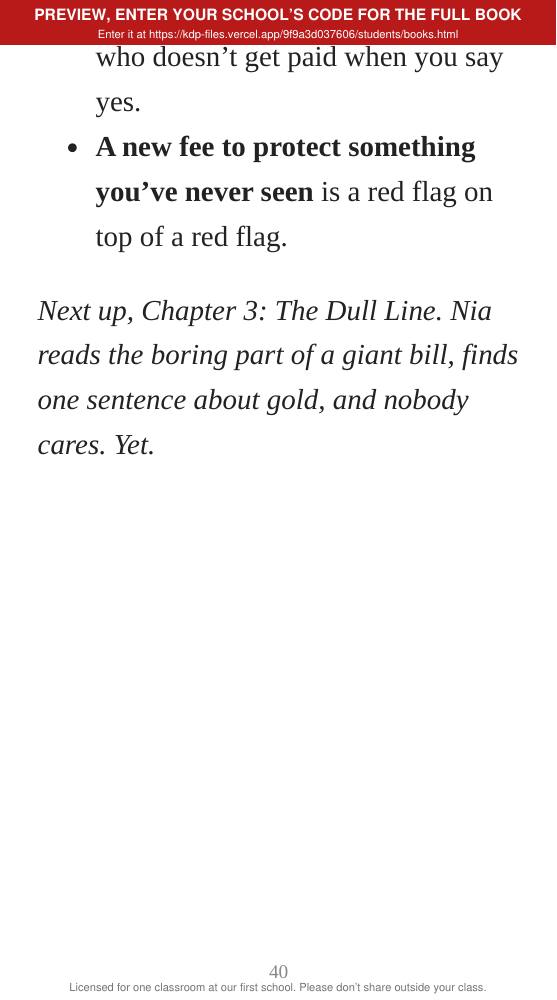 Book 12: The Gold Swindle (preview: first 2 chapters), page 40