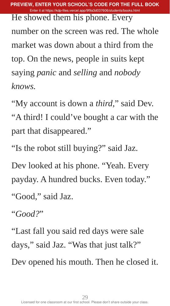 Book 13: The Crash (preview: first 2 chapters), page 29