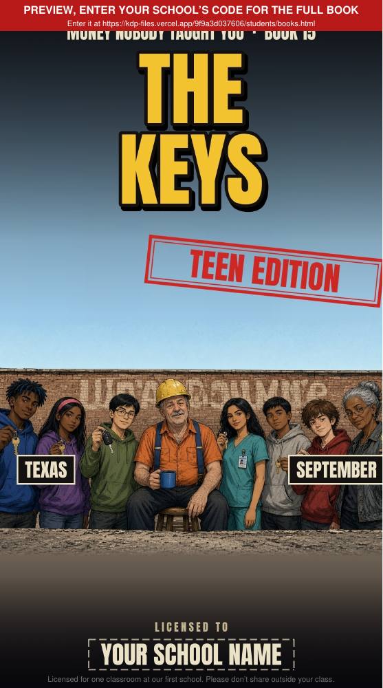 Book 15: The Keys (preview: first 2 chapters), page 1