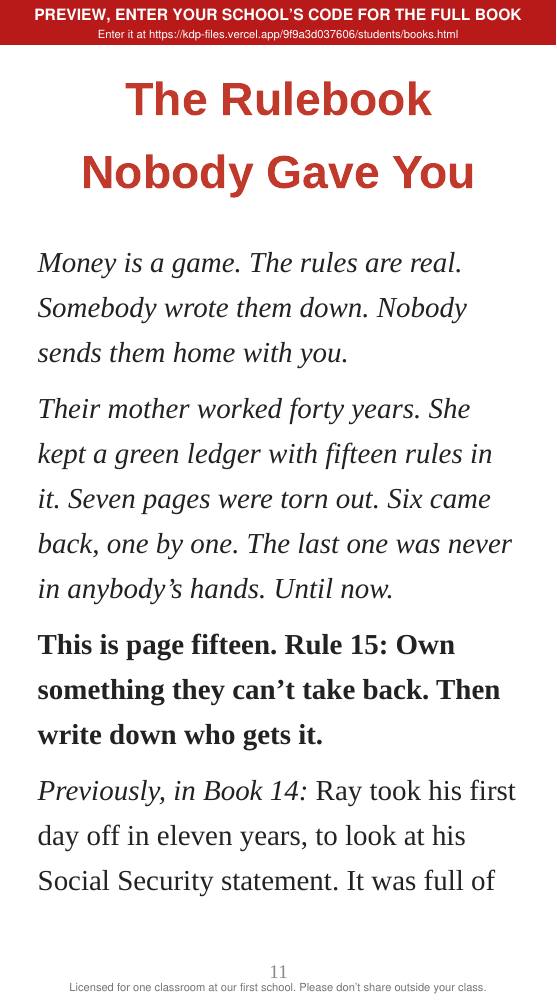 Book 15: The Keys (preview: first 2 chapters), page 11