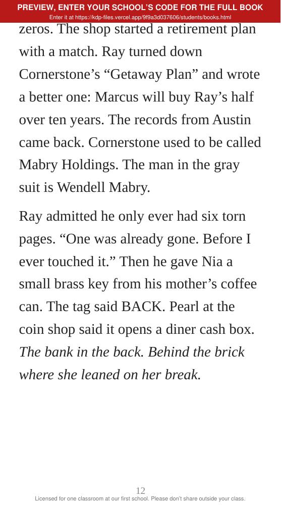 Book 15: The Keys (preview: first 2 chapters), page 12