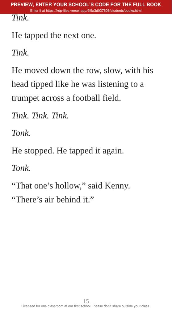 Book 15: The Keys (preview: first 2 chapters), page 15
