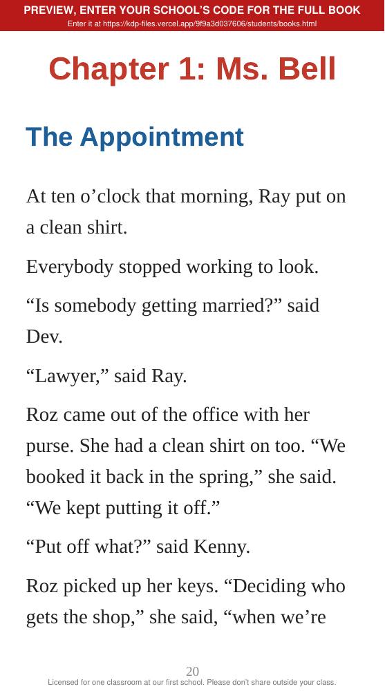 Book 15: The Keys (preview: first 2 chapters), page 20
