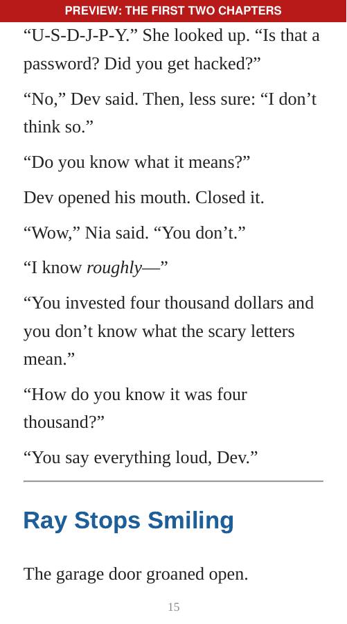 Book 1 preview: the first two chapters, page 15