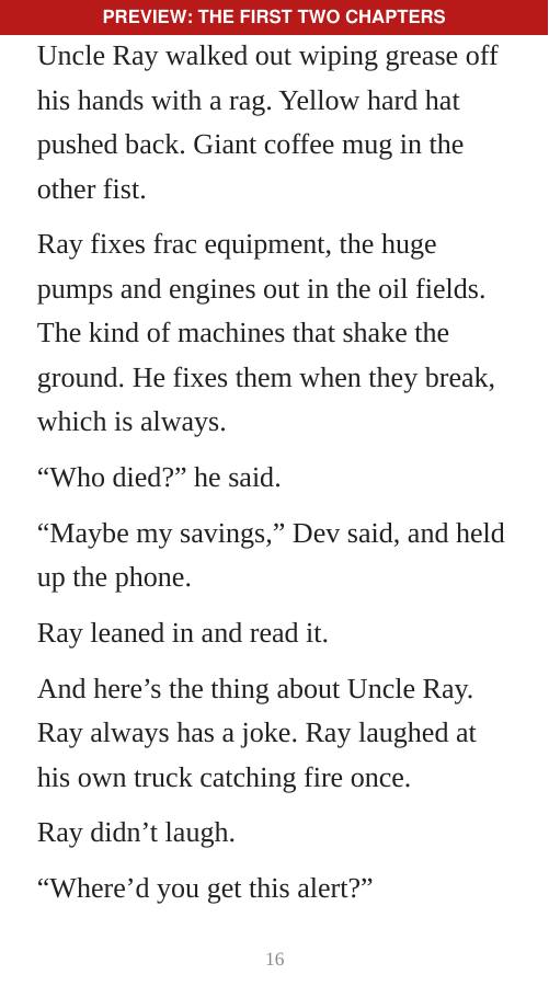 Book 1 preview: the first two chapters, page 16
